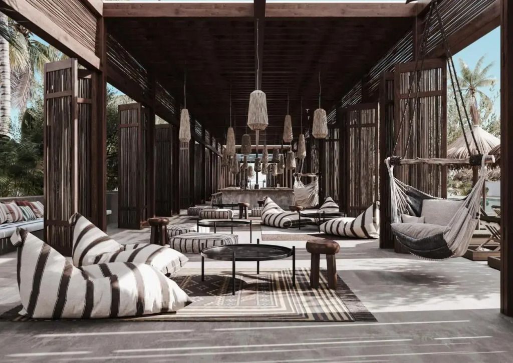 Boho Lounge Style Cook’s Club Kolymbia